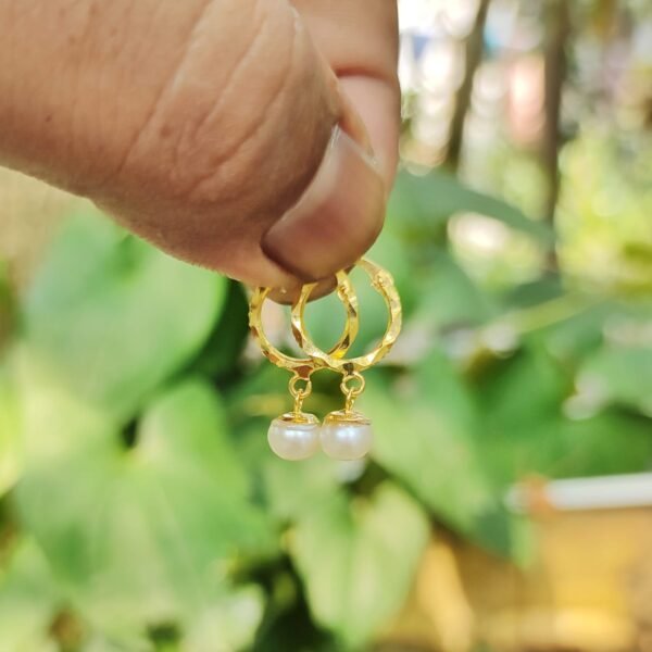 Earrings Sonaton gold & pearl
