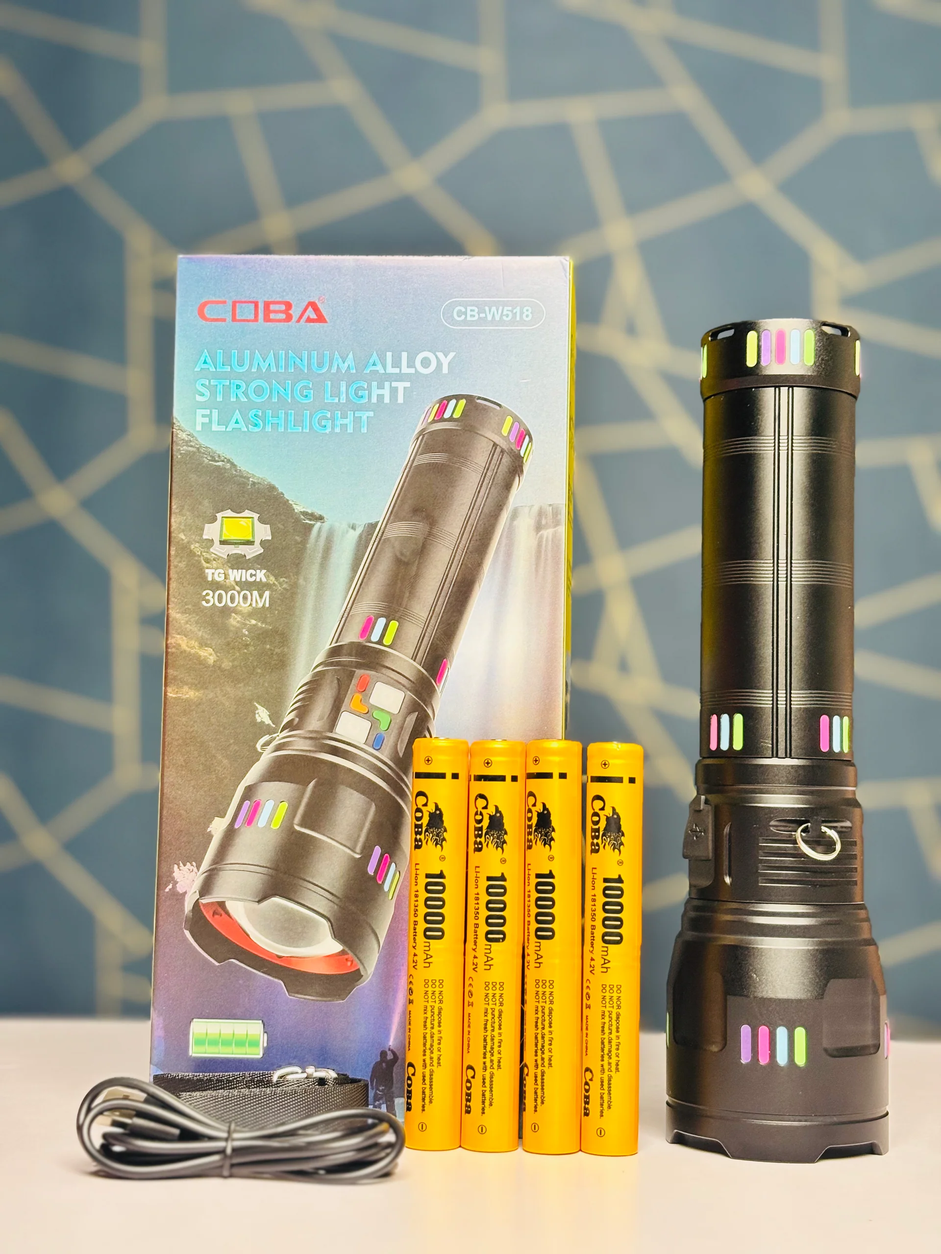 COBA CB-W518 Powerful LED Torch - Image 3