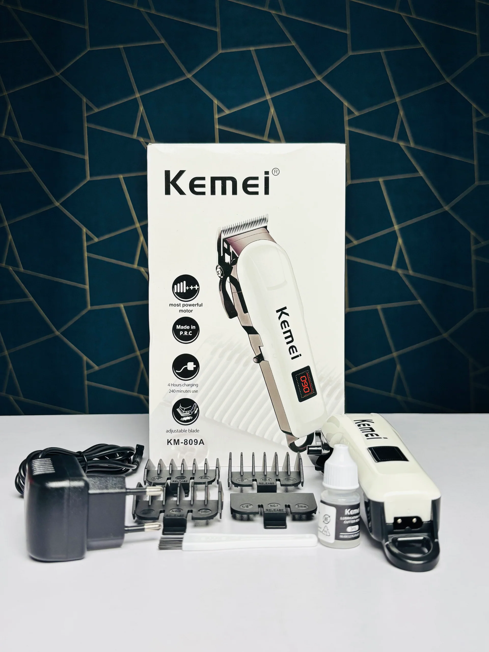 Kemei KM-809A Hair Clipper And Trimmer - Image 2