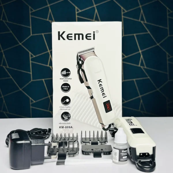 Kemei KM-809A Hair Clipper And Trimmer
