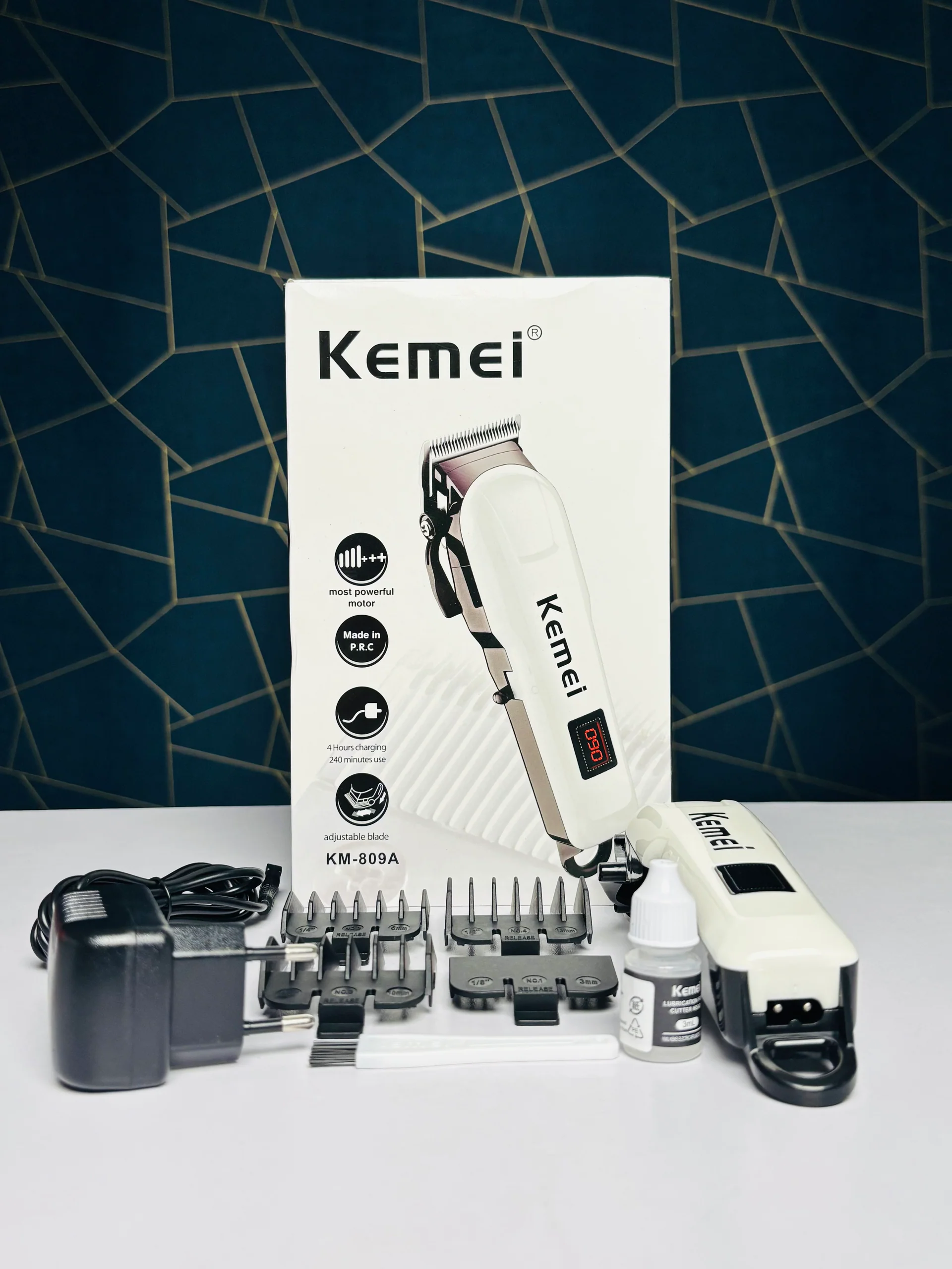 Kemei KM-809A Hair Clipper And Trimmer