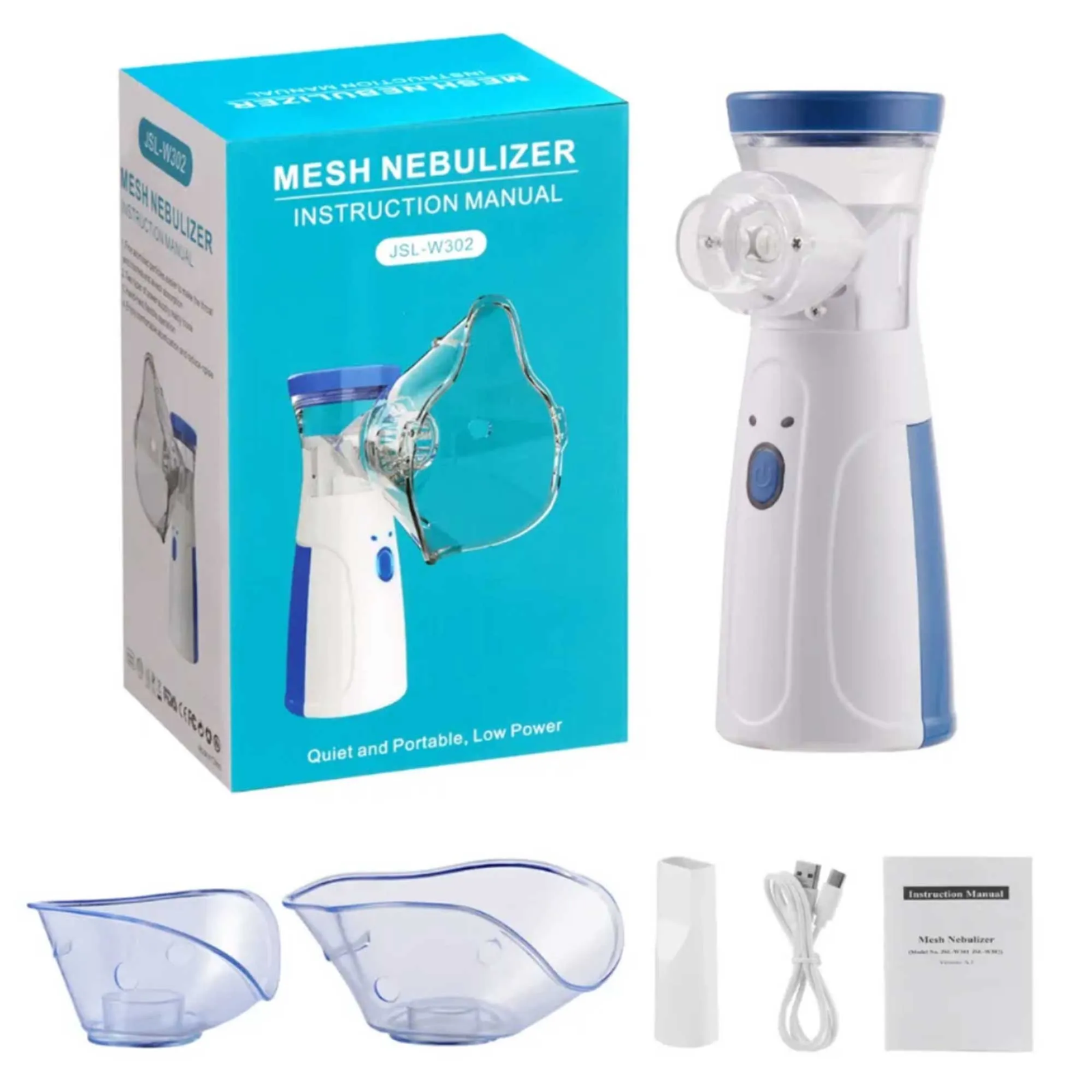 Rechargeable Portable Mesh Nebulizer 303 Rechargeable Portable Mesh Nebulizer 303