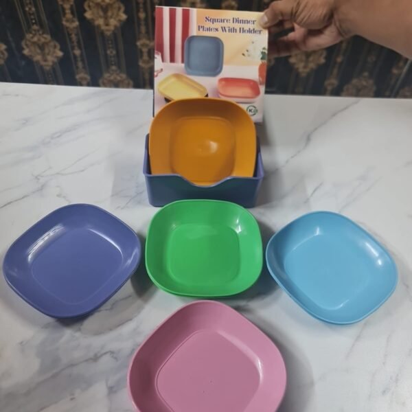 Square Dinner Plate Set