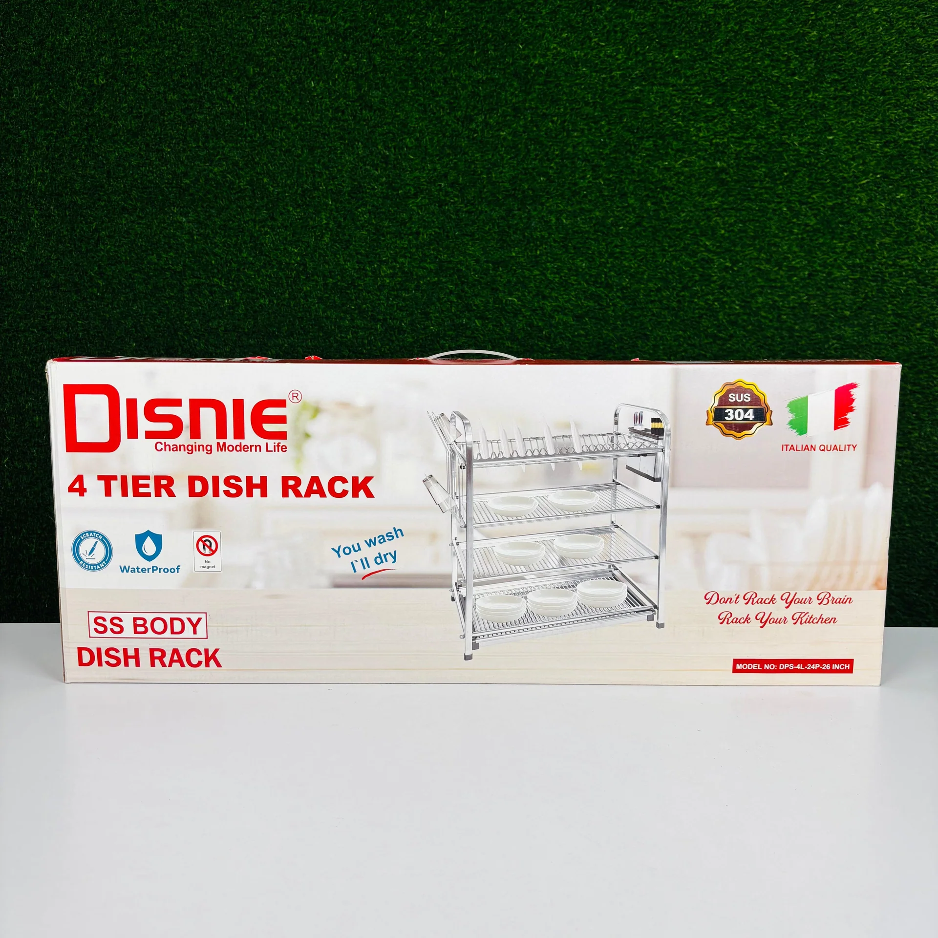 Disnie Dish Rack SS Body - Image 2